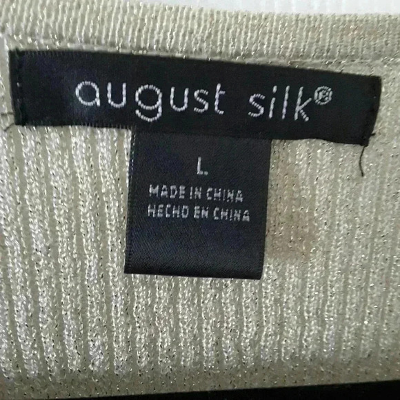 August silk faux pearl design L - Picture 2 of 8